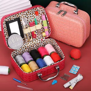Leather Sewing Kit – 13Pc Heavy Duty Hand Stitching Set for DIY Leather Craft & Repairs
