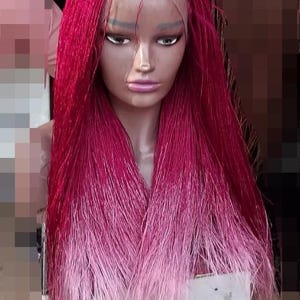 braided wig, women braided wig, micro braided wig, full lace wig,black women braided wig, micro million braided wig, african braided wig