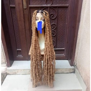 braided wig, womens braided wig,passion twists, twisted locs, faux locs, butterfly locs, dread locs,custom braided wig,black womens braids,