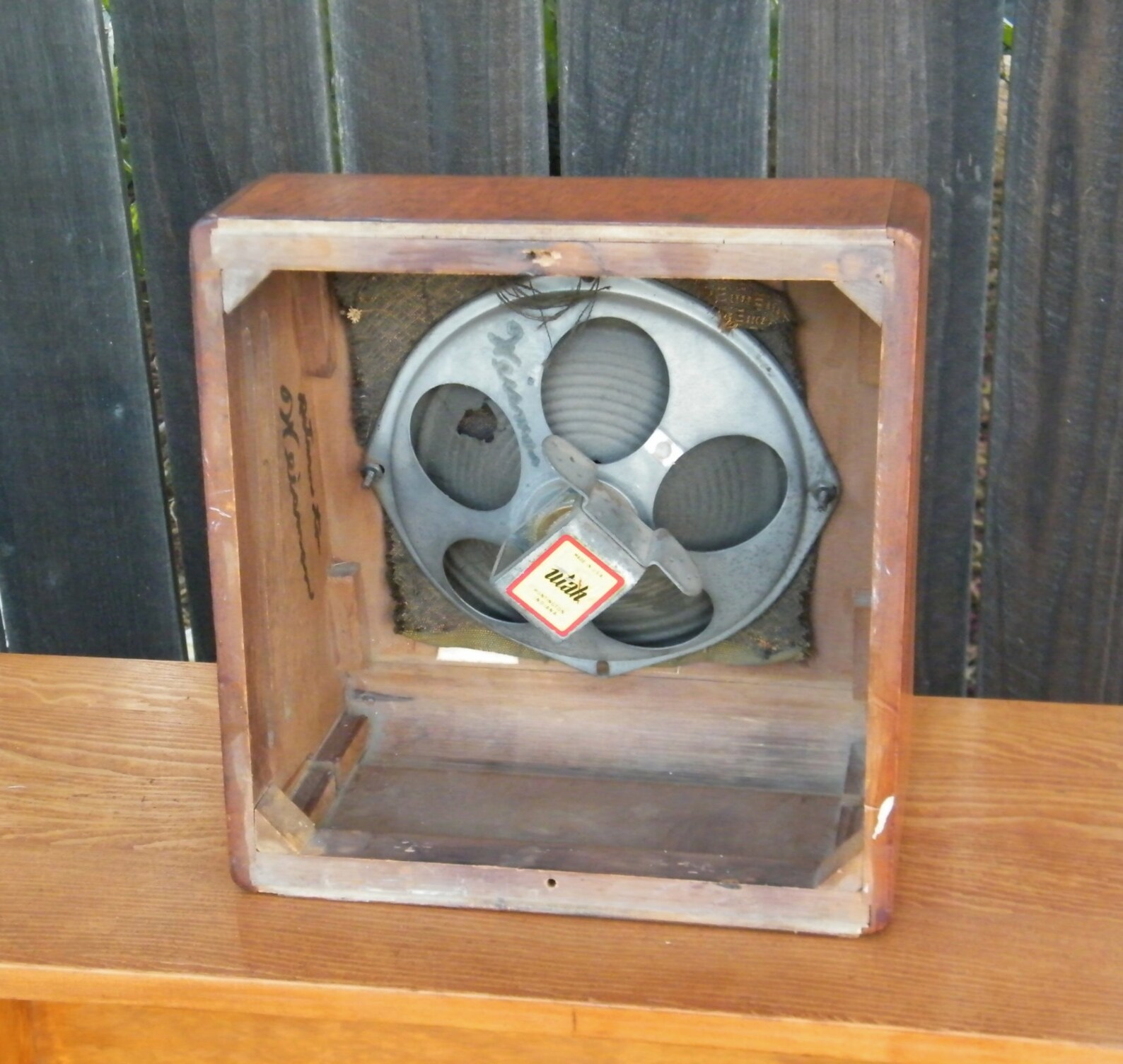 Vintage Wooden PA Speaker Vintage School Speaker Etsy