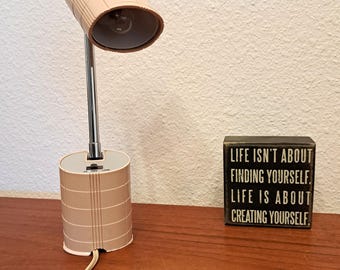 Mid Century Hamilton Industries Desk Lamp: Adjustable Vintage Lighting
