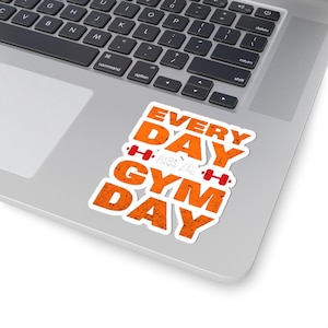 Motivational Gym Stickers: Fitness Decor for Workout Lovers