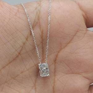 Diamond Circle Necklace, Gold Eternity Pendant, Dainty Pave Diamond Necklace, Anniversary Gift for Her