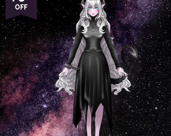 Aesthetic Premade PFP Character Art, Anime PFP Model, Premade Icon For Streamer, Pfp For Twitch/Discord, Modern Character Art, Female PFP