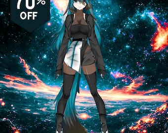 Premade Anime PFP, Aesthetic Premade PFP For Streamer, Avatar For Twitch/Discord, Profile Picture, PNGTuber pfp, Chibi Art, Female Model PFP