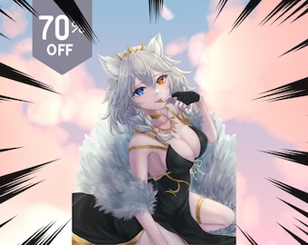 Premade PFP Anime Character Model, Aesthetic Icon For Streamers, PFP For Twitch/Discord, Soft Girl, Female Anime Model, Digital PFP Template