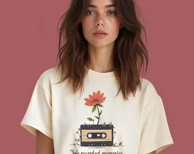 Mothsmilk, Memorable Music Tee, Vintage Flower Design, Gift for Music Lovers, Casual Wear, Fun Graphic Tee, Unisex T-Shirt