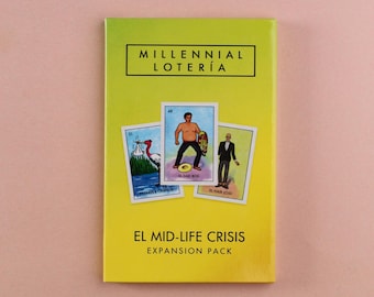 Millennial Lotería: El Midlife Crisis Expansion Pack