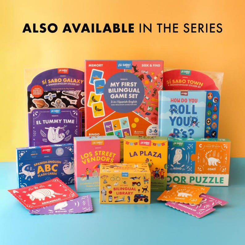 Bilingual Board Book Set: Latin American Culture, English-spanish ...