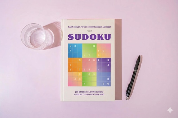 200 Stress-Relieving Sudoku Puzzles, Travel Size, Large Print Hardcover
