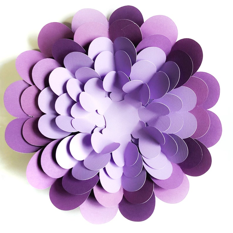 Download 3D Layered Rose Flower Cut File 3D Layered Flower SVG | Etsy