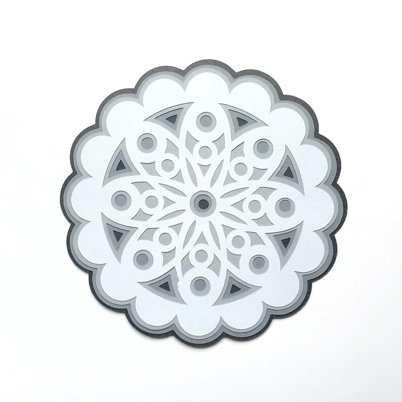 Download 3D Layered Mandala Cut File 3D Layered Mandala SVG Paper ...