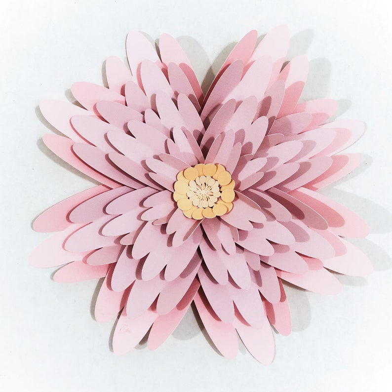 Download 3D Layered Daisy Flower Cut File 3D Layered Flower SVG | Etsy