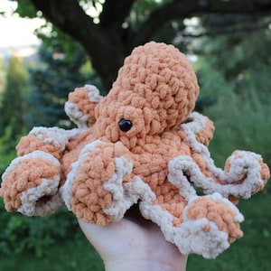 Handgemaakte gehaakte octopus