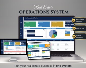 Sistema integral de operaciones inmobiliarias con Google Sheets CRM y seguimiento de comisiones de transacciones (2026)