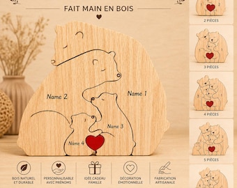 BEAR FAMILY PUZZLE
