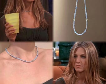 Rachel Green halsband, Rachel halsband i TV-serien Vänner, sött sommarhalsband, perfekt födelsedagspresent till kvinnor, present till mamma, present till flickvän