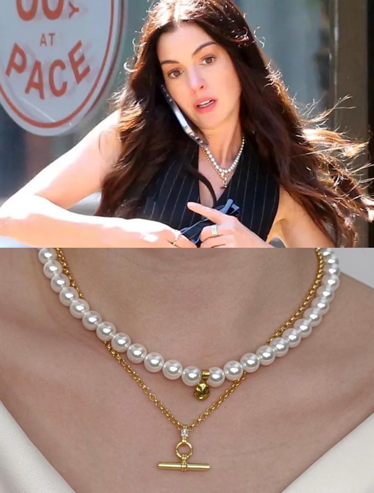 Gold Prada Necklace - Etsy