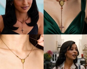 Maddy Halsband i Eufori, Maddy Kors Halsband, Rosario Halsband, födelsedagspresent till flickor, kristna presenter till kvinnor, kristna smycken