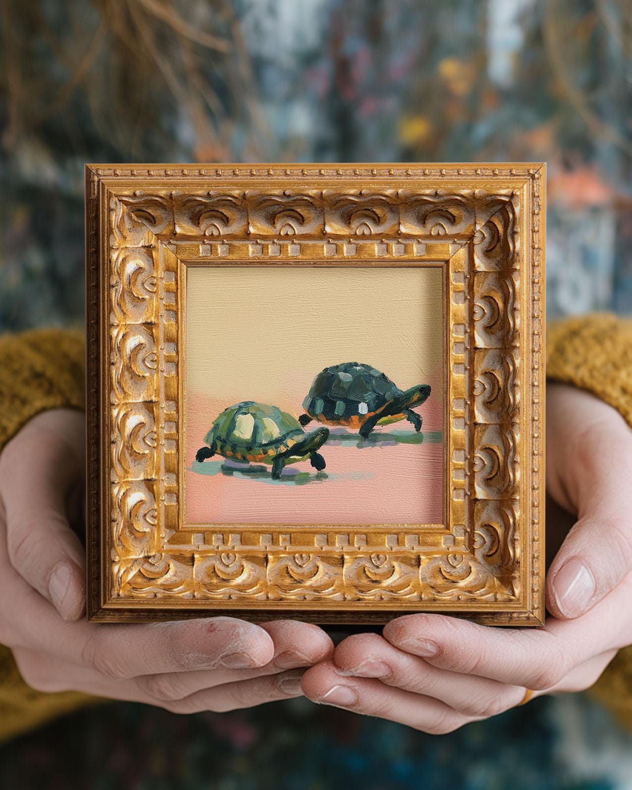 ★Original ART ‘Turtle’ Original Turtle Art - Etsy