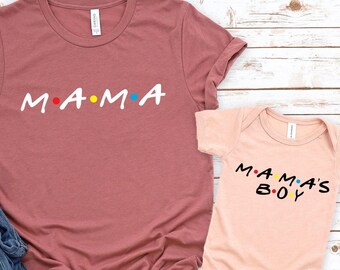 Mama and Mama’s Girl Shirts, Friends Mothers Day Matching Shirts, Mama's Shirt, Mommy, Gift for Mama, Mama Mini Shirt, Mama and Girl Tee