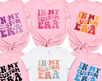 Custom Text Era Shirt, Retro Wavy Design