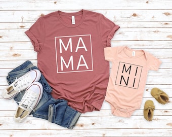 Mommy and Me Shirts, Mommy and Me Outfits, Women Clothing, Mothers Day Shirts, New Mom Gift, Gift for New Mom, Gift for Wife Mothers Day