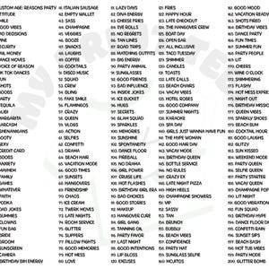 a list of words that are in english