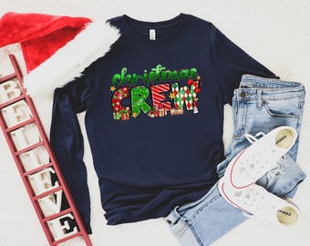 Christmas Crew Matching Family Shirts: Custom Xmas Sweatshirts