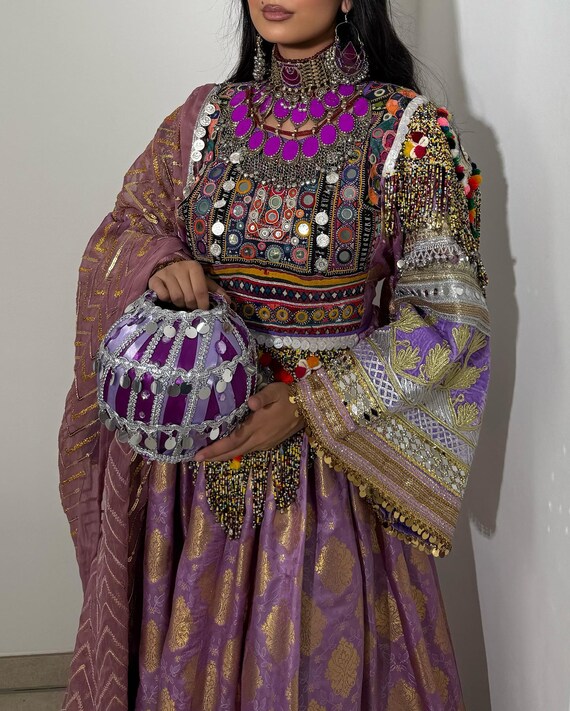 ヴィンテージ アフガニスタン クチ チョーカー ネックレス