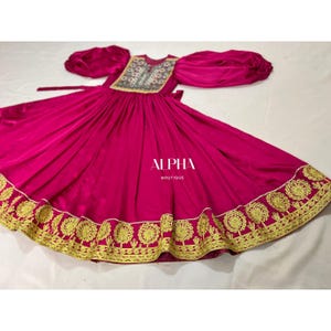 Authentic Afghan Kuchi Dress with Handmade Cherma Embroidery | Jamawar Fabric | Women&#39;s Traditional Attire