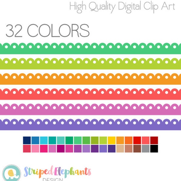 Clipart Edging - Etsy