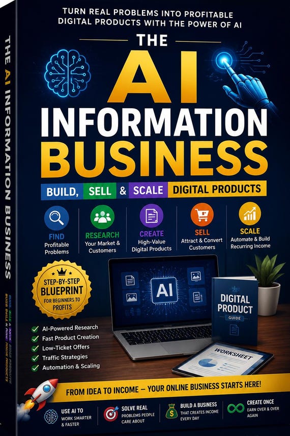 Build an AI-Powered Online Business: Digital Products, Market Research, Sales & Recurring Revenue