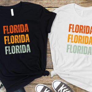 Florida Vibes Unisex Tee - Perfect for Summer, Beach Days, Family Gatherings, Vacation Wear, Gift for Florida Lovers