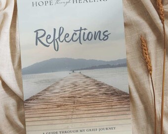 Reflections Grief Journal – Guided Prompts, Sympathy Gift