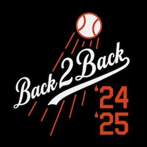 Dodgers Back 2 Back Champions PNG, World Series, Sports Fan Gift (Digital Download)
