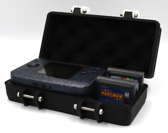 Neo Geo Pocket Color Compatible Protective Carrying Case - Holds 7 + 1 Games