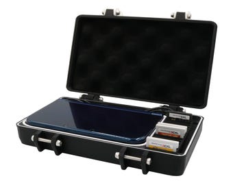 3DS XL/LL "New" Compatible Carrying Case - Rugged & Protective - Removable Flexible TPU Cushion, Foam and O-ring for Full System Protection