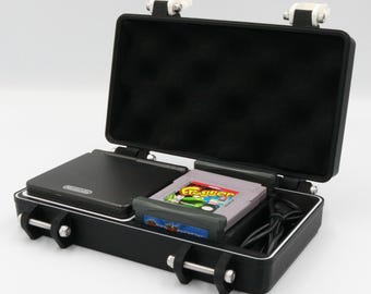 Game Boy Advance SP Compatible Carrying Case - Rugged & Protective, Removable Flexible TPU Cushion, Foam, O-ring for Full System Protection