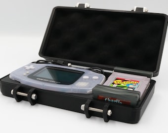 Game Boy Advance Compatible Rugged Protective Carrying Case - Holds Variety of Games