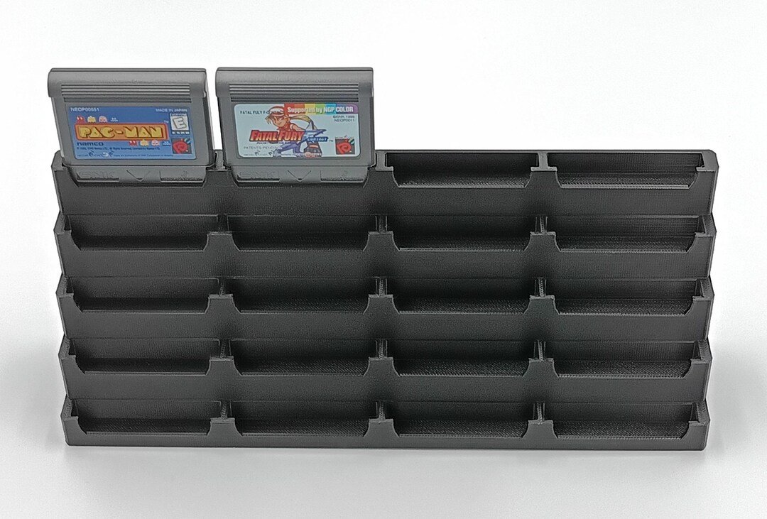 Neo Geo Pocket Color Cartridge Compatible Display Stand Tower Holder ...