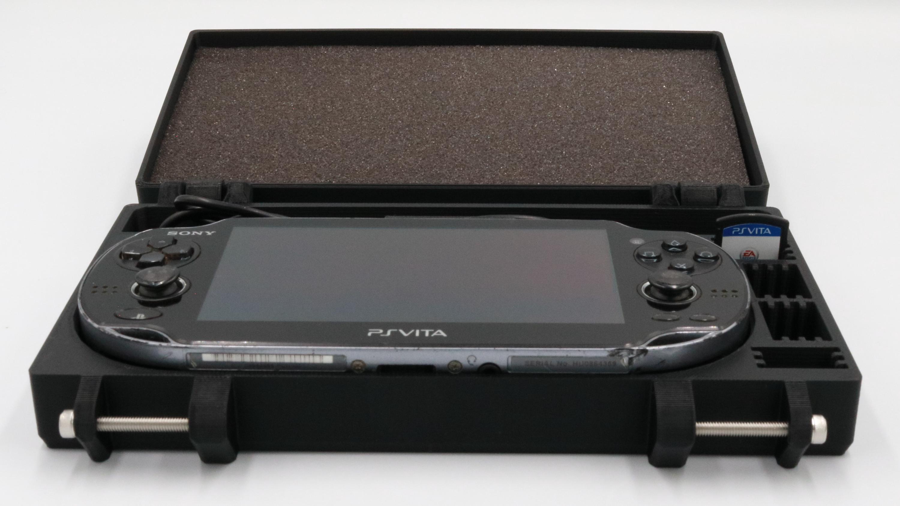 PS Vita 1000 Compatible Protective Case - Holds 15 Games & USB