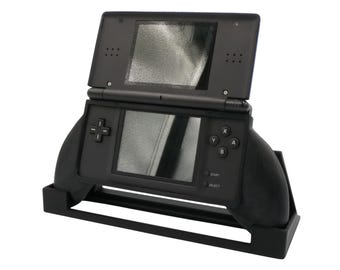 DS Lite Comfort Hand Grip & Stand - Soft Flexible Rubber-Feel TPU Ergonomic Controller
