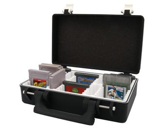 Game Boy Advance, Color, Original Compatible Rugged Protective Carrying Case - Holds 40 Games