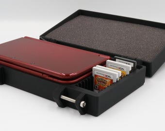3DS XL "New" Compatible Protective Carrying Case - Holds 15 Games