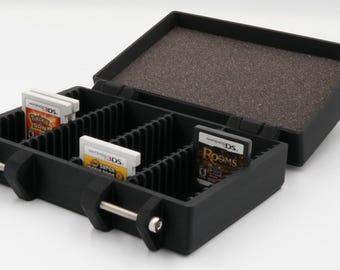 DS & 3DS Protective Carrying Case - Holds 60 Games