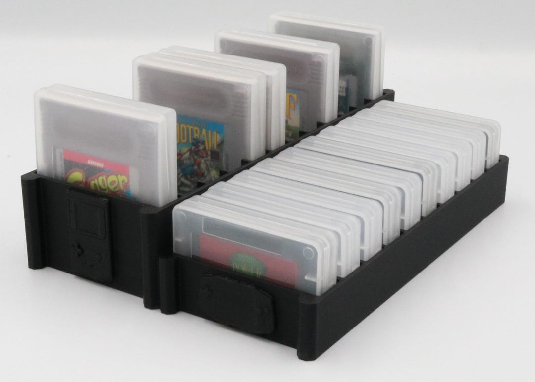 Game Boy Color, Original, Advance Compatible Game Case Tray, Holds 12 ...