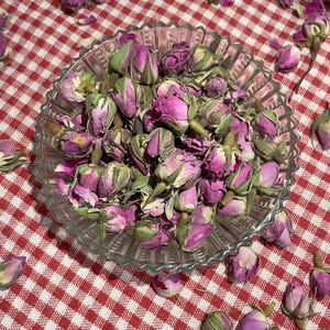 Organic Dried Rose Buds | Natural Herbal Tea | Turkish Rose | Culinary Grade | Aromatic & Edible