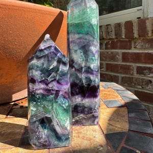 Rainbow Fluorite Tower — photo 9