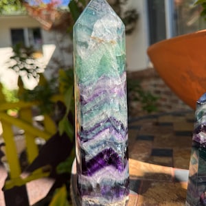 Rainbow Fluorite Tower — photo 6